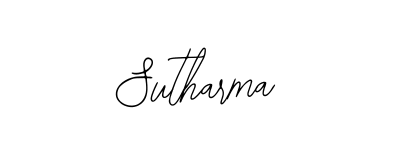 The best way (Bearetta-2O07w) to make a short signature is to pick only two or three words in your name. The name Sutharma include a total of six letters. For converting this name. Sutharma signature style 12 images and pictures png