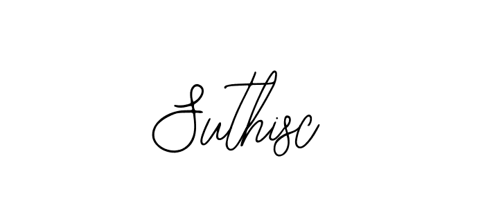 Make a beautiful signature design for name Suthisc. With this signature (Bearetta-2O07w) style, you can create a handwritten signature for free. Suthisc signature style 12 images and pictures png