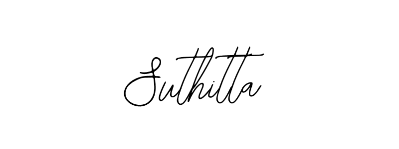 The best way (Bearetta-2O07w) to make a short signature is to pick only two or three words in your name. The name Suthitta include a total of six letters. For converting this name. Suthitta signature style 12 images and pictures png