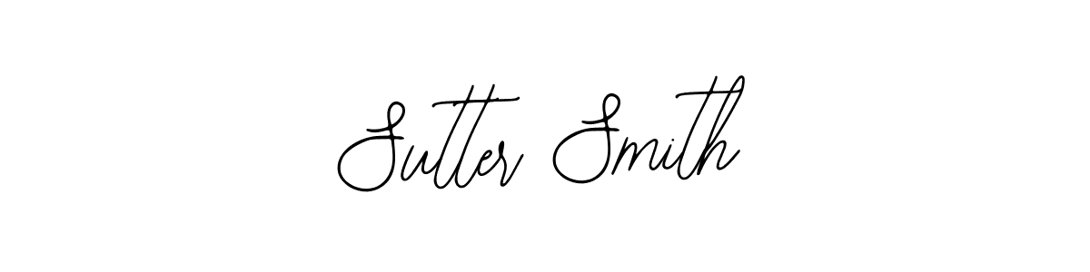 Use a signature maker to create a handwritten signature online. With this signature software, you can design (Bearetta-2O07w) your own signature for name Sutter Smith. Sutter Smith signature style 12 images and pictures png