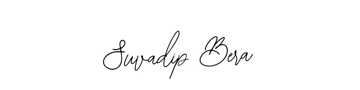Bearetta-2O07w is a professional signature style that is perfect for those who want to add a touch of class to their signature. It is also a great choice for those who want to make their signature more unique. Get Suvadip Bera name to fancy signature for free. Suvadip Bera signature style 12 images and pictures png