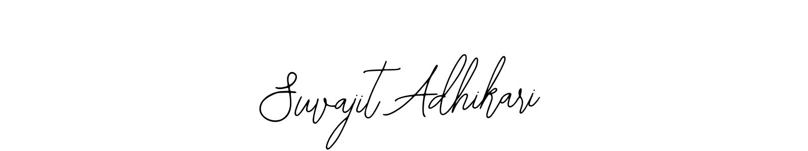 Bearetta-2O07w is a professional signature style that is perfect for those who want to add a touch of class to their signature. It is also a great choice for those who want to make their signature more unique. Get Suvajit Adhikari name to fancy signature for free. Suvajit Adhikari signature style 12 images and pictures png
