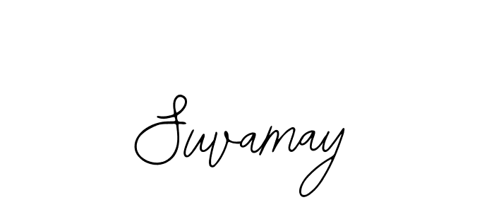 You should practise on your own different ways (Bearetta-2O07w) to write your name (Suvamay) in signature. don't let someone else do it for you. Suvamay signature style 12 images and pictures png