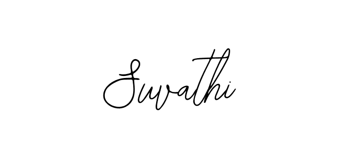 How to make Suvathi signature? Bearetta-2O07w is a professional autograph style. Create handwritten signature for Suvathi name. Suvathi signature style 12 images and pictures png