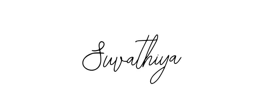 if you are searching for the best signature style for your name Suvathiya. so please give up your signature search. here we have designed multiple signature styles  using Bearetta-2O07w. Suvathiya signature style 12 images and pictures png