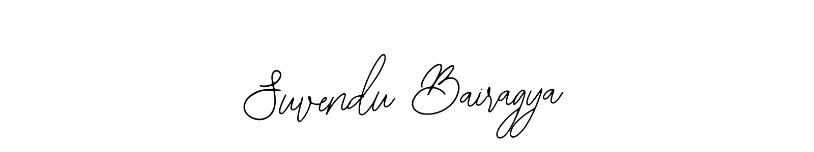 How to make Suvendu Bairagya name signature. Use Bearetta-2O07w style for creating short signs online. This is the latest handwritten sign. Suvendu Bairagya signature style 12 images and pictures png