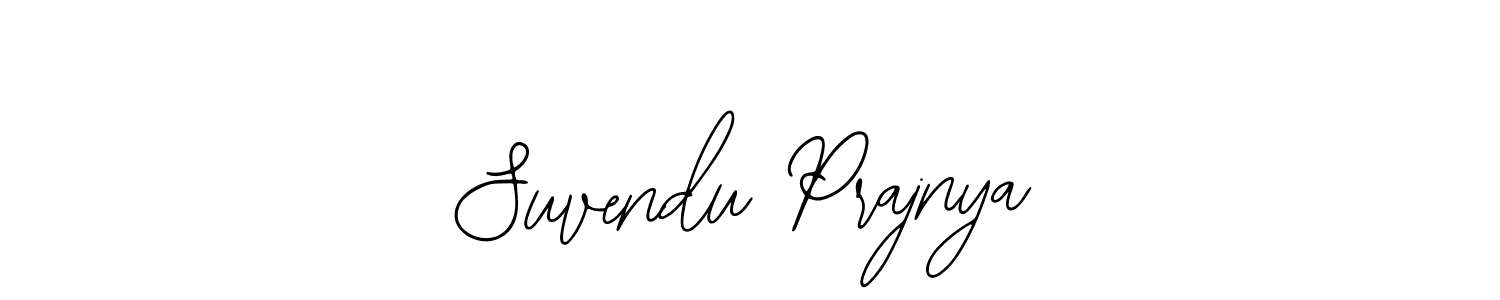 You should practise on your own different ways (Bearetta-2O07w) to write your name (Suvendu Prajnya) in signature. don't let someone else do it for you. Suvendu Prajnya signature style 12 images and pictures png