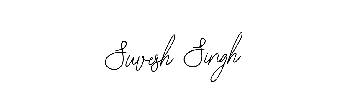 The best way (Bearetta-2O07w) to make a short signature is to pick only two or three words in your name. The name Suvesh Singh include a total of six letters. For converting this name. Suvesh Singh signature style 12 images and pictures png