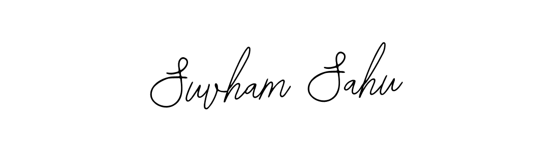 This is the best signature style for the Suvham Sahu name. Also you like these signature font (Bearetta-2O07w). Mix name signature. Suvham Sahu signature style 12 images and pictures png