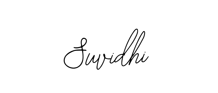 How to make Suvidhi signature? Bearetta-2O07w is a professional autograph style. Create handwritten signature for Suvidhi name. Suvidhi signature style 12 images and pictures png