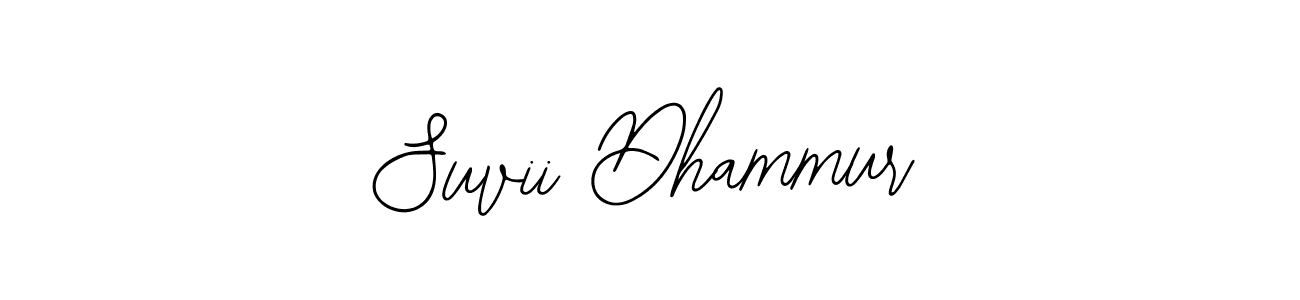 How to make Suvii Dhammur signature? Bearetta-2O07w is a professional autograph style. Create handwritten signature for Suvii Dhammur name. Suvii Dhammur signature style 12 images and pictures png