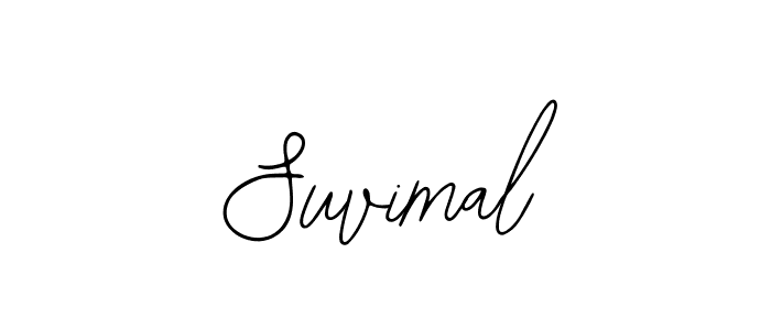 You should practise on your own different ways (Bearetta-2O07w) to write your name (Suvimal) in signature. don't let someone else do it for you. Suvimal signature style 12 images and pictures png