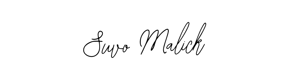 Also You can easily find your signature by using the search form. We will create Suvo Malick name handwritten signature images for you free of cost using Bearetta-2O07w sign style. Suvo Malick signature style 12 images and pictures png