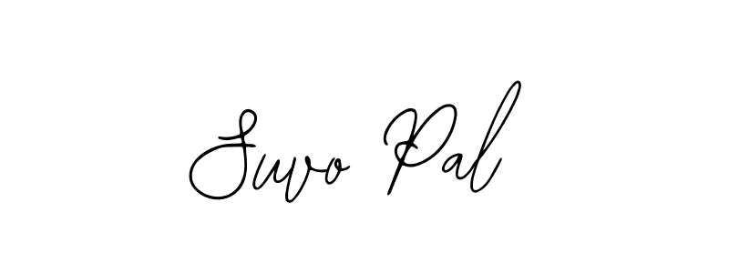 How to make Suvo Pal name signature. Use Bearetta-2O07w style for creating short signs online. This is the latest handwritten sign. Suvo Pal signature style 12 images and pictures png