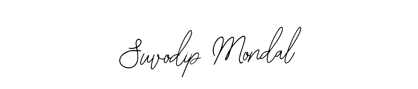 Use a signature maker to create a handwritten signature online. With this signature software, you can design (Bearetta-2O07w) your own signature for name Suvodip Mondal. Suvodip Mondal signature style 12 images and pictures png