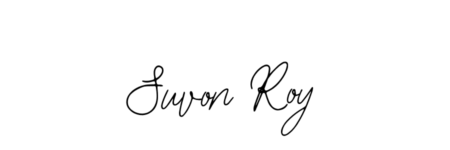 Make a beautiful signature design for name Suvon Roy. Use this online signature maker to create a handwritten signature for free. Suvon Roy signature style 12 images and pictures png