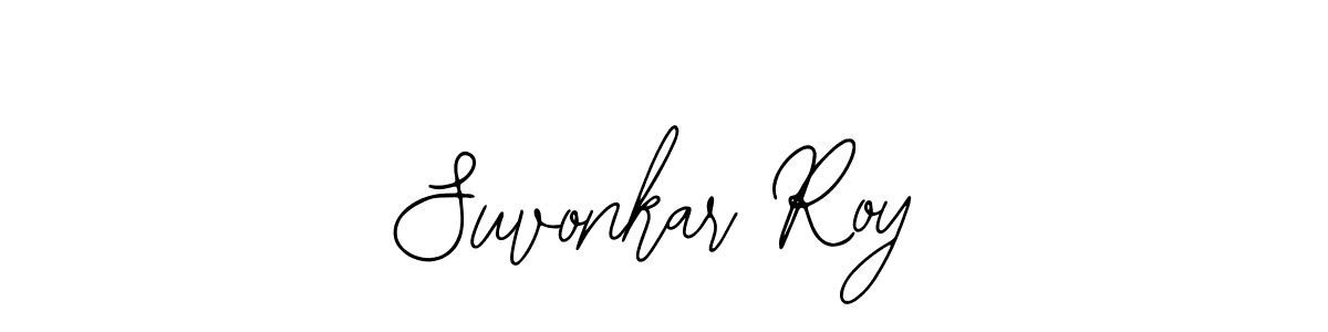 Also we have Suvonkar Roy name is the best signature style. Create professional handwritten signature collection using Bearetta-2O07w autograph style. Suvonkar Roy signature style 12 images and pictures png