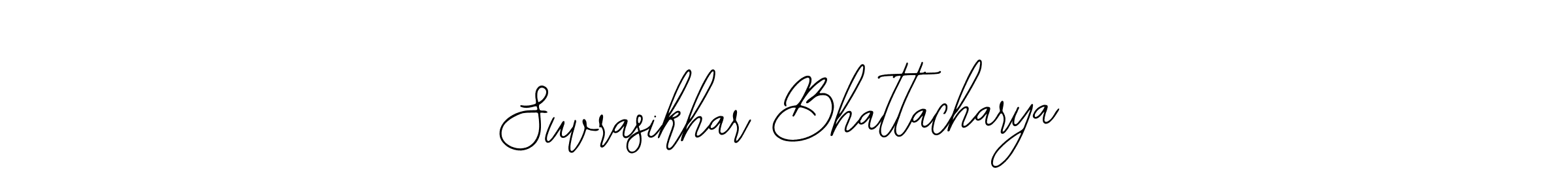 Design your own signature with our free online signature maker. With this signature software, you can create a handwritten (Bearetta-2O07w) signature for name Suvrasikhar Bhattacharya. Suvrasikhar Bhattacharya signature style 12 images and pictures png