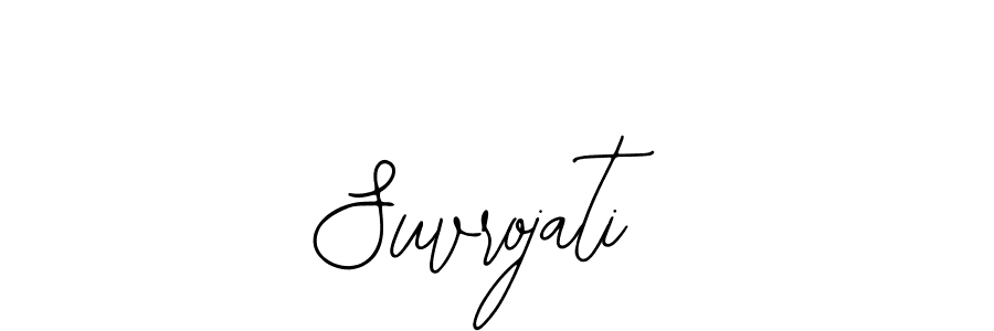 if you are searching for the best signature style for your name Suvrojati. so please give up your signature search. here we have designed multiple signature styles  using Bearetta-2O07w. Suvrojati signature style 12 images and pictures png