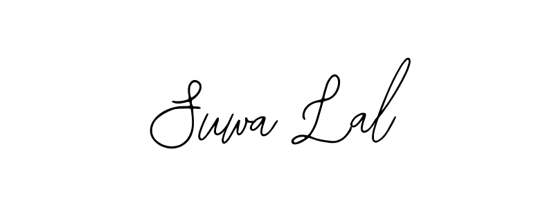 Bearetta-2O07w is a professional signature style that is perfect for those who want to add a touch of class to their signature. It is also a great choice for those who want to make their signature more unique. Get Suwa Lal name to fancy signature for free. Suwa Lal signature style 12 images and pictures png