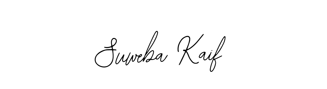 How to make Suweba Kaif signature? Bearetta-2O07w is a professional autograph style. Create handwritten signature for Suweba Kaif name. Suweba Kaif signature style 12 images and pictures png