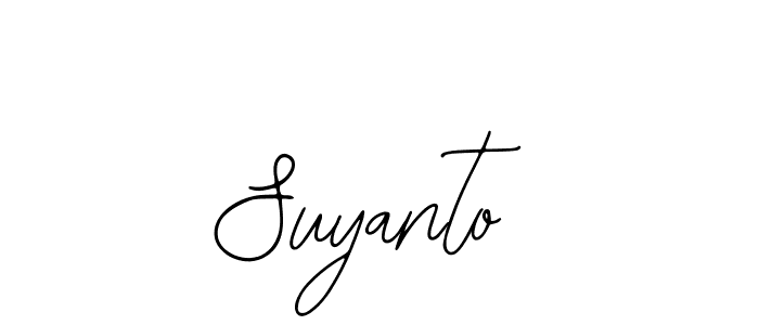 Make a short Suyanto signature style. Manage your documents anywhere anytime using Bearetta-2O07w. Create and add eSignatures, submit forms, share and send files easily. Suyanto signature style 12 images and pictures png