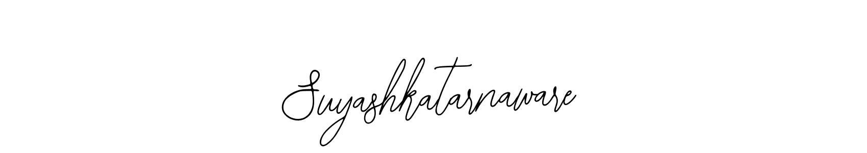 How to make Suyashkatarnaware signature? Bearetta-2O07w is a professional autograph style. Create handwritten signature for Suyashkatarnaware name. Suyashkatarnaware signature style 12 images and pictures png