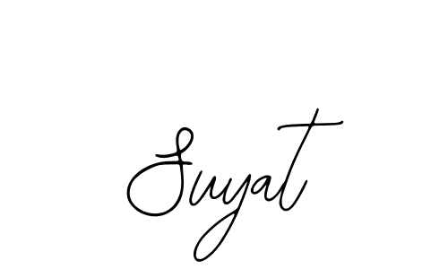 Also we have Suyat name is the best signature style. Create professional handwritten signature collection using Bearetta-2O07w autograph style. Suyat signature style 12 images and pictures png