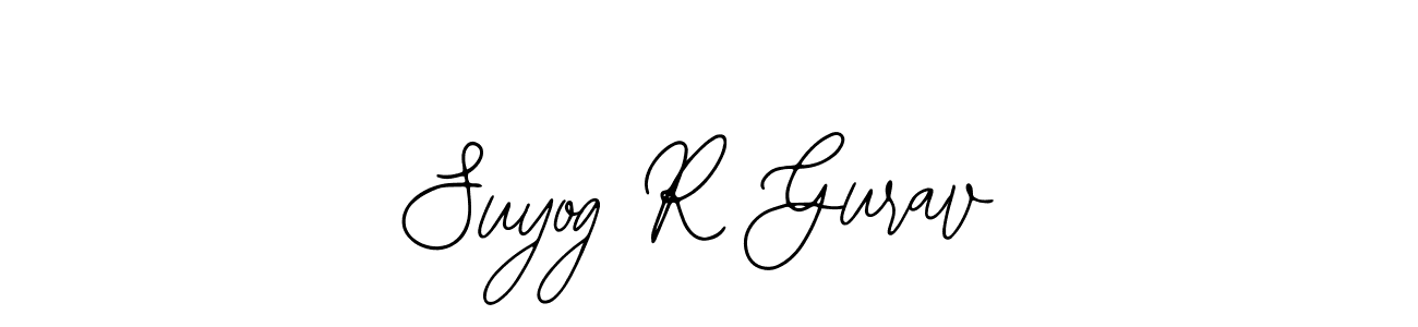 It looks lik you need a new signature style for name Suyog R Gurav. Design unique handwritten (Bearetta-2O07w) signature with our free signature maker in just a few clicks. Suyog R Gurav signature style 12 images and pictures png