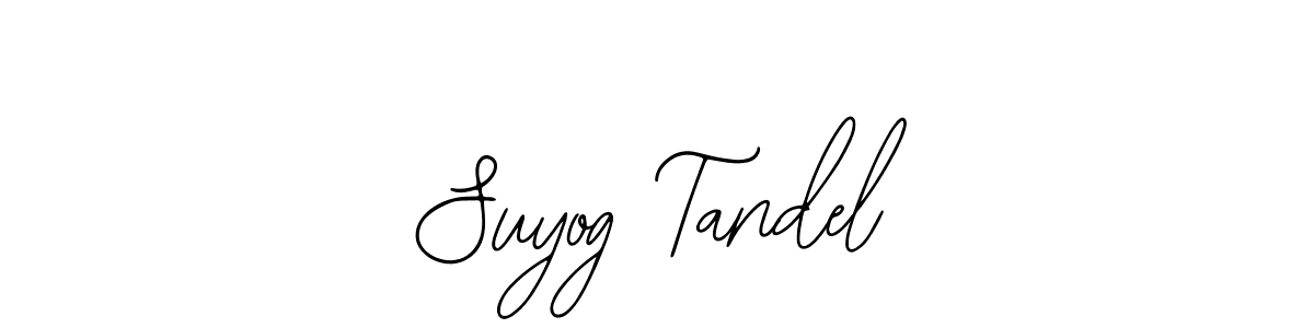 Make a beautiful signature design for name Suyog Tandel. With this signature (Bearetta-2O07w) style, you can create a handwritten signature for free. Suyog Tandel signature style 12 images and pictures png
