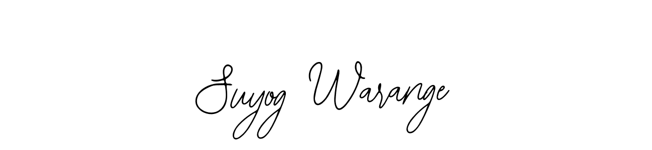 See photos of Suyog Warange official signature by Spectra . Check more albums & portfolios. Read reviews & check more about Bearetta-2O07w font. Suyog Warange signature style 12 images and pictures png