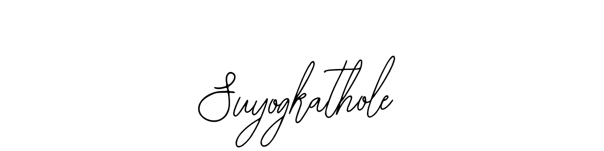 Best and Professional Signature Style for Suyogkathole. Bearetta-2O07w Best Signature Style Collection. Suyogkathole signature style 12 images and pictures png