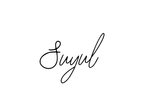 Suyul stylish signature style. Best Handwritten Sign (Bearetta-2O07w) for my name. Handwritten Signature Collection Ideas for my name Suyul. Suyul signature style 12 images and pictures png