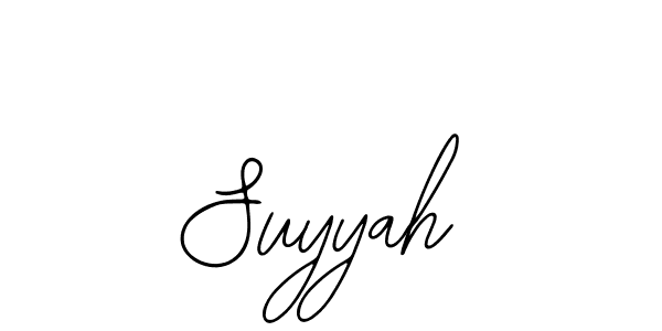 Also You can easily find your signature by using the search form. We will create Suyyah name handwritten signature images for you free of cost using Bearetta-2O07w sign style. Suyyah signature style 12 images and pictures png