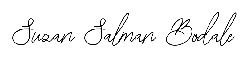 Make a beautiful signature design for name Suzan Salman Bodale. Use this online signature maker to create a handwritten signature for free. Suzan Salman Bodale signature style 12 images and pictures png