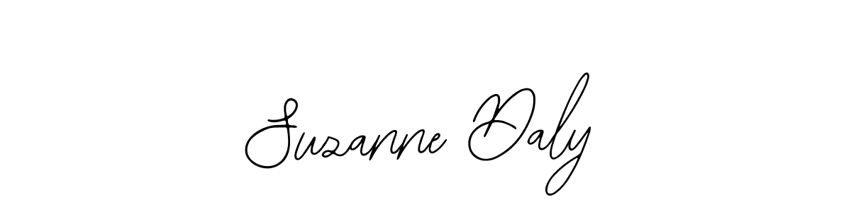 How to make Suzanne Daly name signature. Use Bearetta-2O07w style for creating short signs online. This is the latest handwritten sign. Suzanne Daly signature style 12 images and pictures png