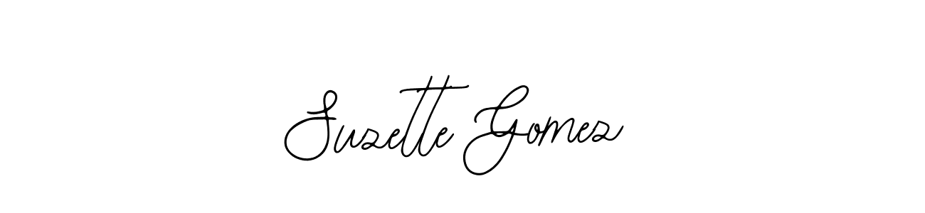 Design your own signature with our free online signature maker. With this signature software, you can create a handwritten (Bearetta-2O07w) signature for name Suzette Gomez. Suzette Gomez signature style 12 images and pictures png