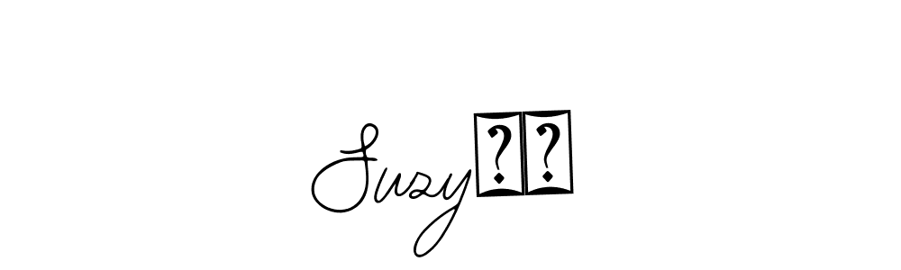 Use a signature maker to create a handwritten signature online. With this signature software, you can design (Bearetta-2O07w) your own signature for name Suzy❤️. Suzy❤️ signature style 12 images and pictures png
