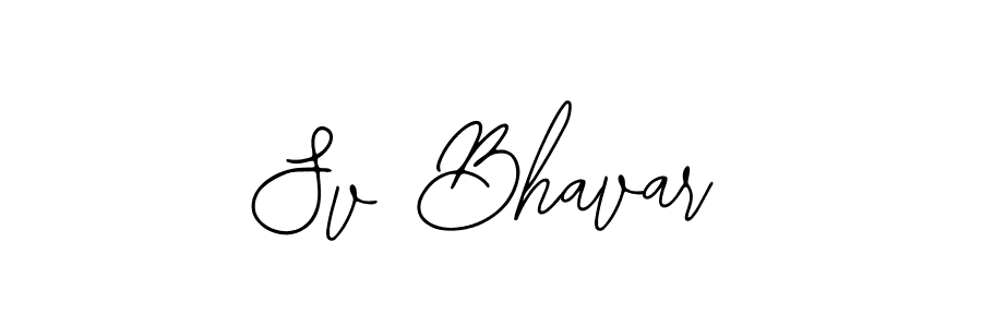 You can use this online signature creator to create a handwritten signature for the name Sv Bhavar. This is the best online autograph maker. Sv Bhavar signature style 12 images and pictures png