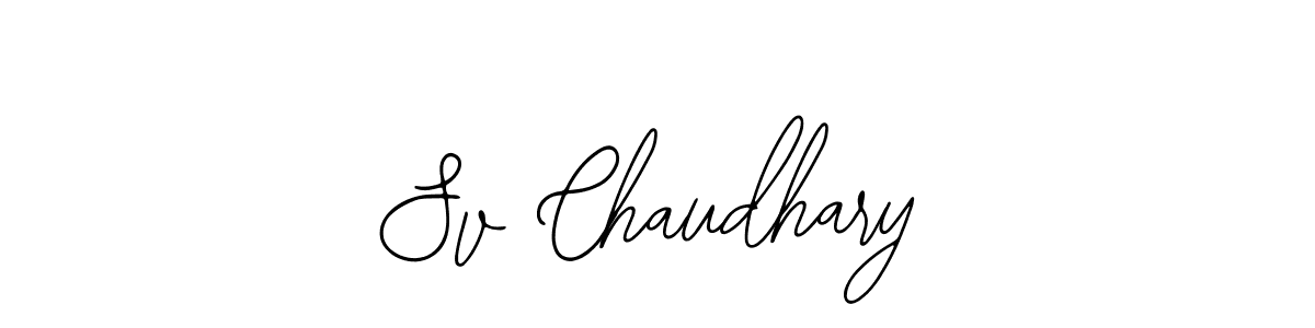 You can use this online signature creator to create a handwritten signature for the name Sv Chaudhary. This is the best online autograph maker. Sv Chaudhary signature style 12 images and pictures png