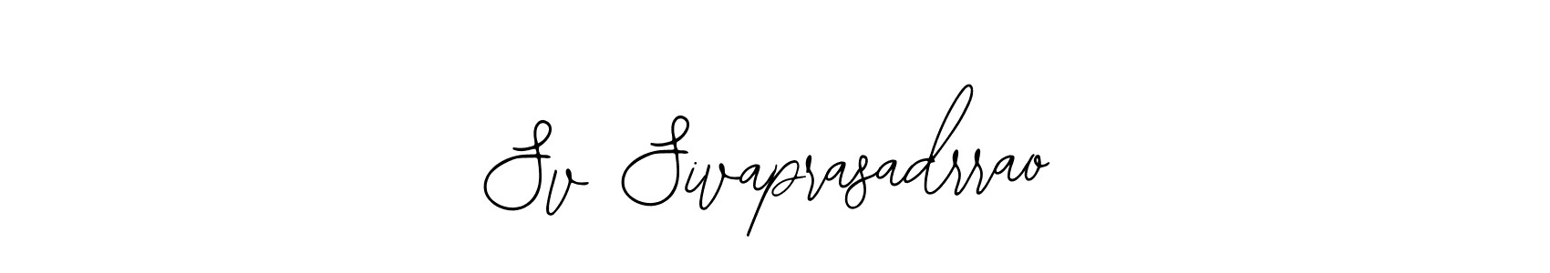 Make a short Sv Sivaprasadrrao signature style. Manage your documents anywhere anytime using Bearetta-2O07w. Create and add eSignatures, submit forms, share and send files easily. Sv Sivaprasadrrao signature style 12 images and pictures png