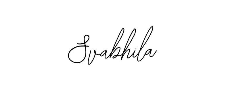 Make a beautiful signature design for name Svabhila. Use this online signature maker to create a handwritten signature for free. Svabhila signature style 12 images and pictures png