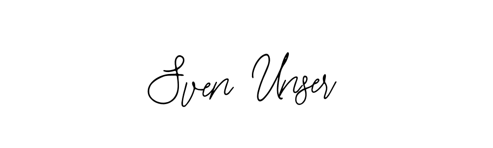 Make a beautiful signature design for name Sven Unser. With this signature (Bearetta-2O07w) style, you can create a handwritten signature for free. Sven Unser signature style 12 images and pictures png