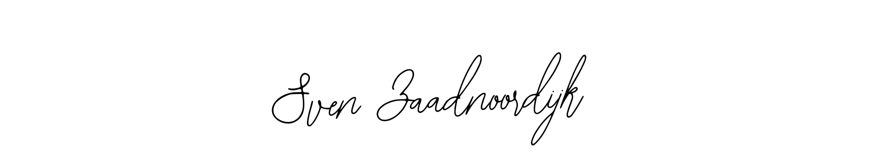 The best way (Bearetta-2O07w) to make a short signature is to pick only two or three words in your name. The name Sven Zaadnoordijk include a total of six letters. For converting this name. Sven Zaadnoordijk signature style 12 images and pictures png