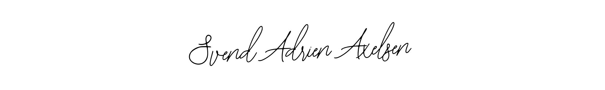 How to make Svend Adrien Axelsen signature? Bearetta-2O07w is a professional autograph style. Create handwritten signature for Svend Adrien Axelsen name. Svend Adrien Axelsen signature style 12 images and pictures png
