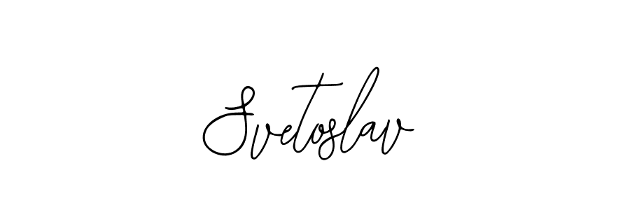 Svetoslav stylish signature style. Best Handwritten Sign (Bearetta-2O07w) for my name. Handwritten Signature Collection Ideas for my name Svetoslav. Svetoslav signature style 12 images and pictures png