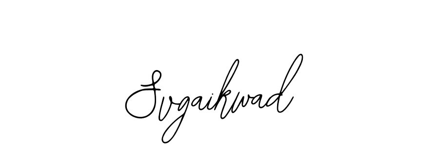 Use a signature maker to create a handwritten signature online. With this signature software, you can design (Bearetta-2O07w) your own signature for name Svgaikwad. Svgaikwad signature style 12 images and pictures png