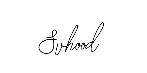 You should practise on your own different ways (Bearetta-2O07w) to write your name (Svhood) in signature. don't let someone else do it for you. Svhood signature style 12 images and pictures png