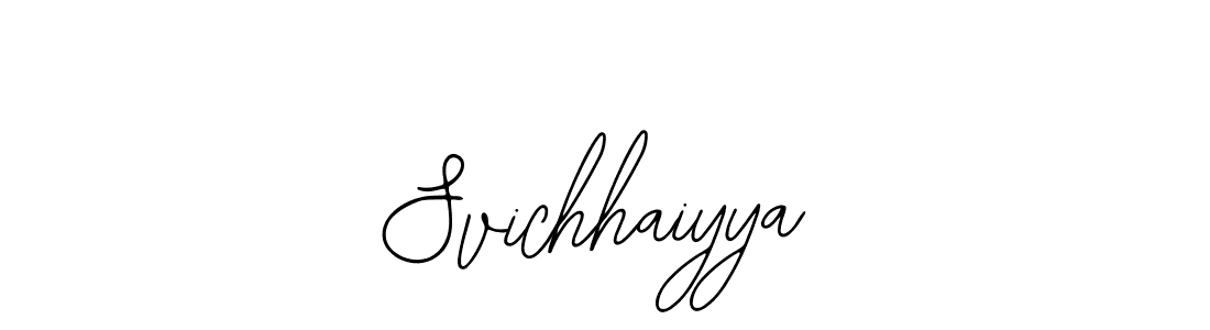 Also You can easily find your signature by using the search form. We will create Svichhaiyya name handwritten signature images for you free of cost using Bearetta-2O07w sign style. Svichhaiyya signature style 12 images and pictures png