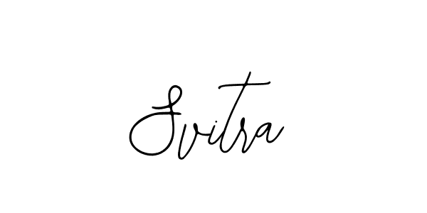 How to make Svitra signature? Bearetta-2O07w is a professional autograph style. Create handwritten signature for Svitra name. Svitra signature style 12 images and pictures png